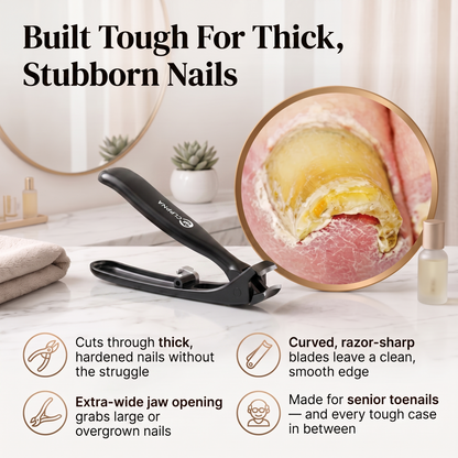 Clppna™ Nail Clipper for Seniors — Cuts Thick Nails With Ease